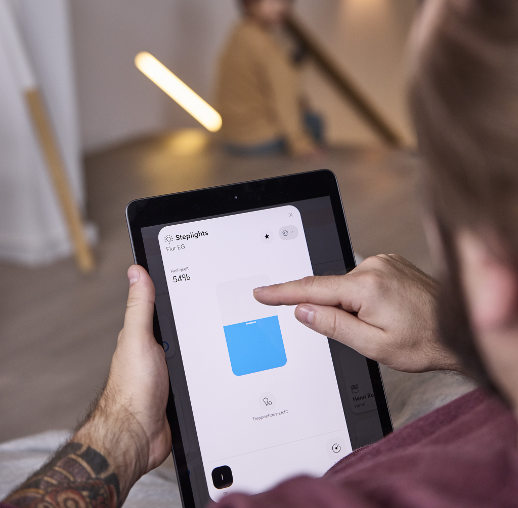sterowanie automatyką domową z tabletu